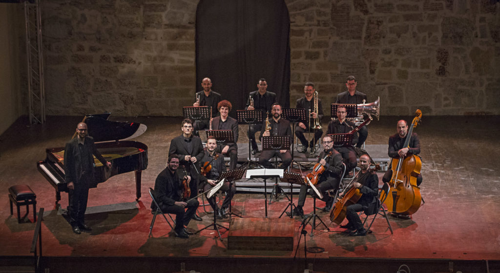 The Giacomo Cuticchio Ensemble perform Concerto Mediterraneo in Teatro Santa Cecilia, Palermo