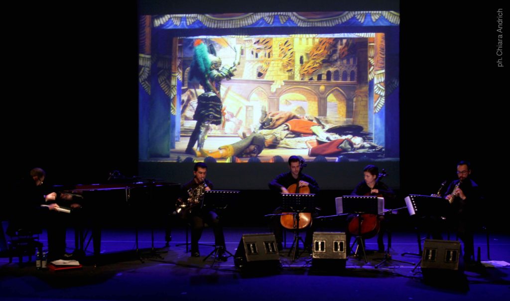 The Giacomo Cuticchio Ensemble perform Rapsodia Fantastica in Auditorium Parco della Musica, Roma